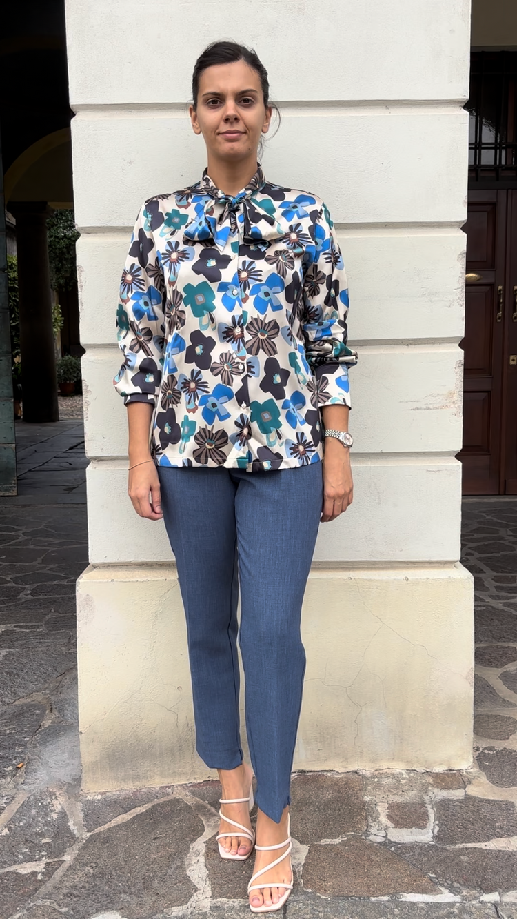 DANIEL & MAYER - PANTALONE BASICO CAMERON - COLORE JEANS