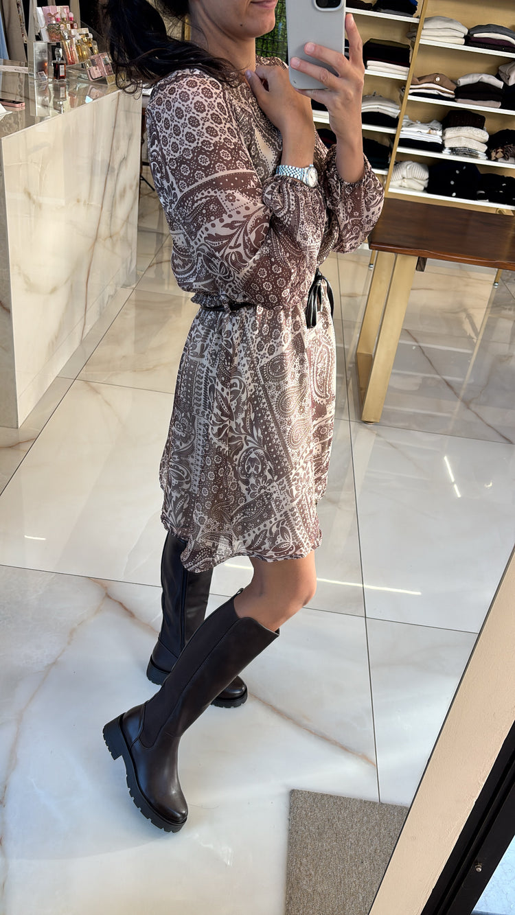 STIVALE ALTO - MARRONE