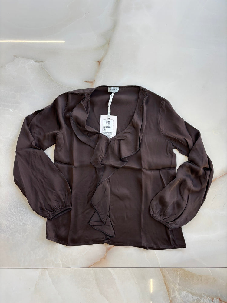 SUSY MIX - BLUSA SCOLLO V - MORO