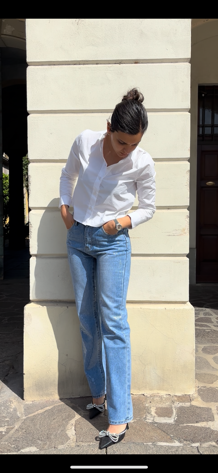 HAVEONE - CAMICIA CORTA - BIANCA