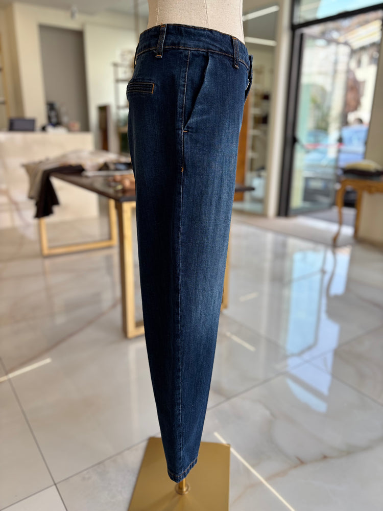 JEANS CHINO - BLU SCURO