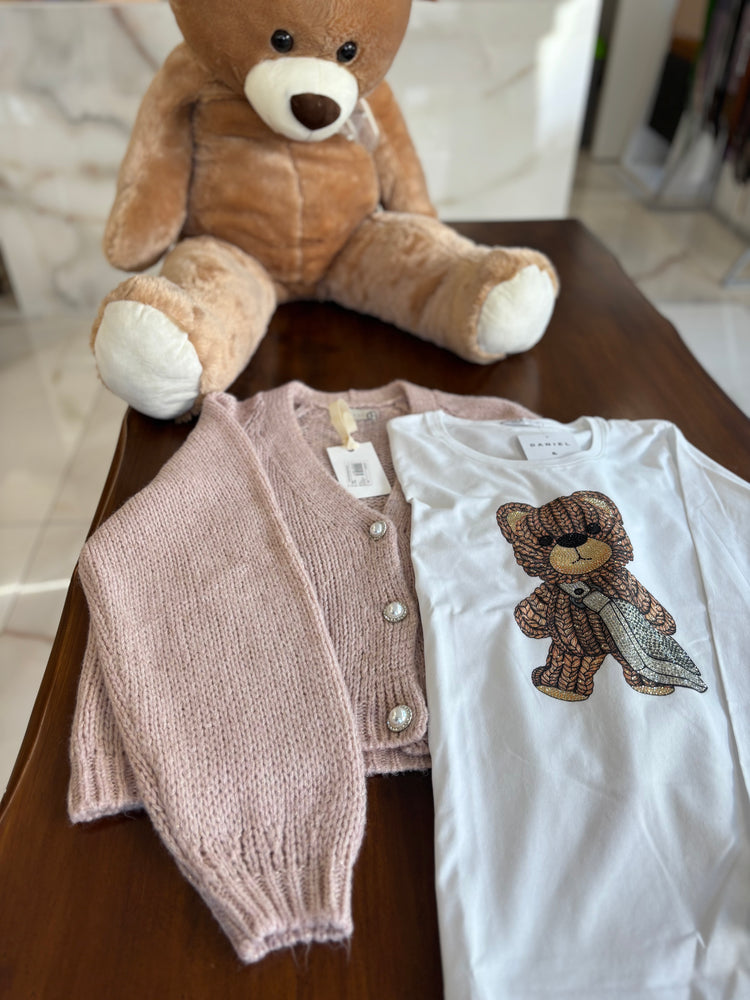 DANIEL & MAYER - MAGLIA MAN. LUNGHE - ORSETTO - BEIGE