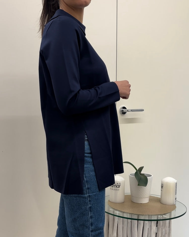 DANIEL & MAYER - MAGLIA EASY - BLU NOTTE