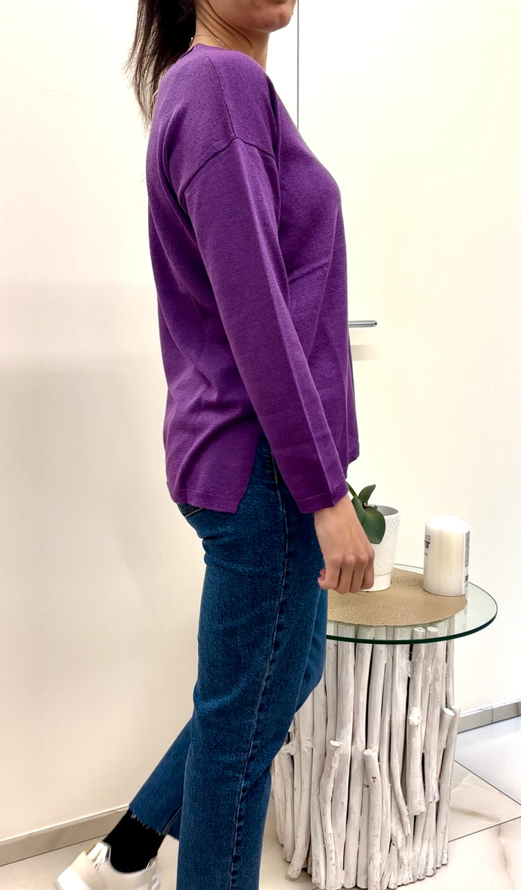 DANIEL & MAYER - MAGLIONE BERILLO - VIOLA