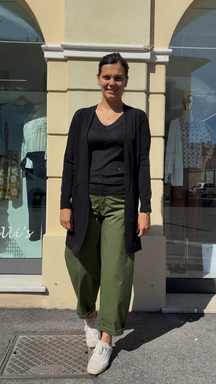 SOUVENIR - PANTALONE OVETTO - VERDE