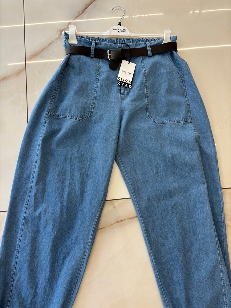 Susy star - pantalone bagghy - JEANS