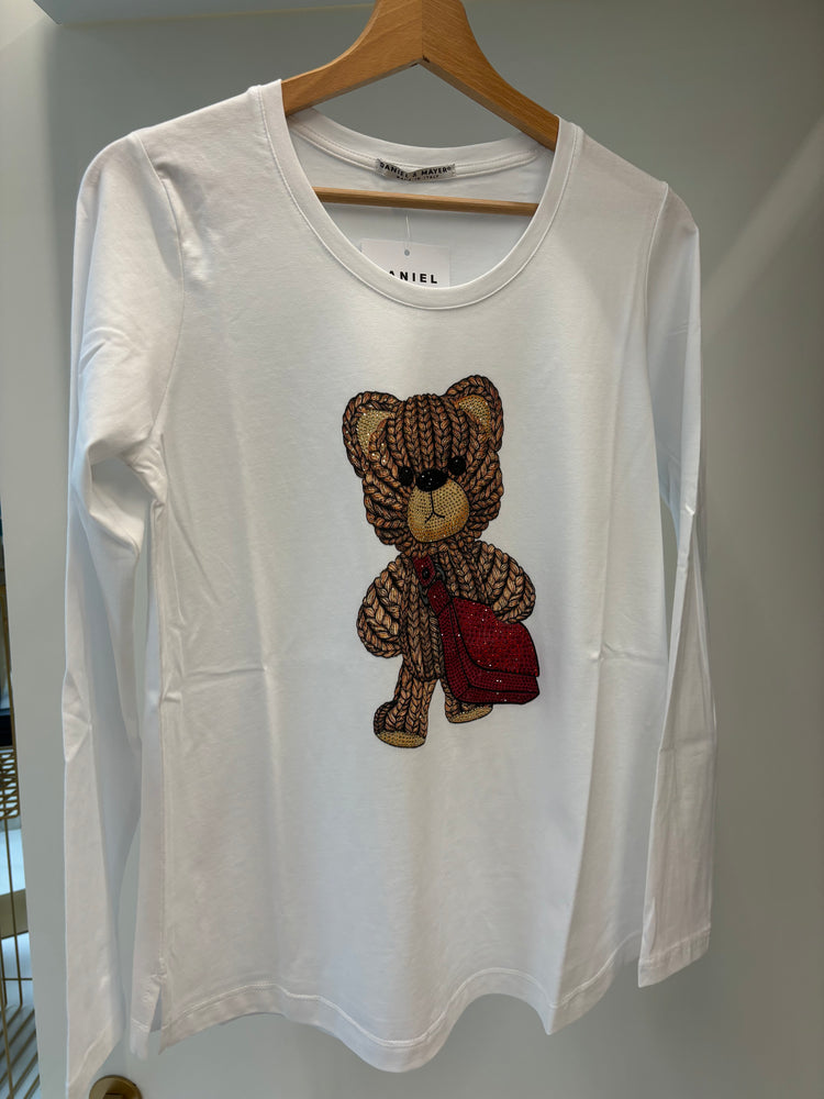 DANIEL & MAYER - MAGLIA MAN. LUNGHE - ORSETTO - ROSSA