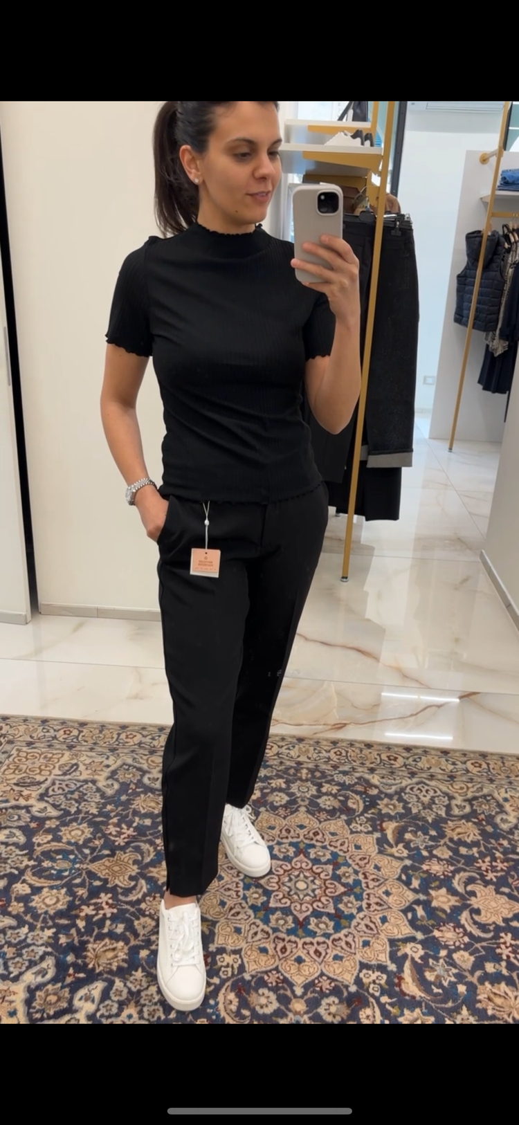 PANTALONE - VERO - NERO