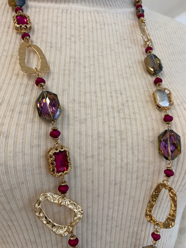 COLLANA - ALADINA - FUCSIA