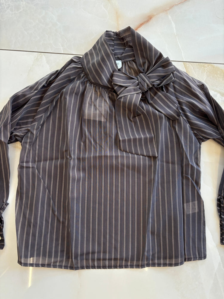 SUSY MIX - CAMICIA GESSATA - MORO