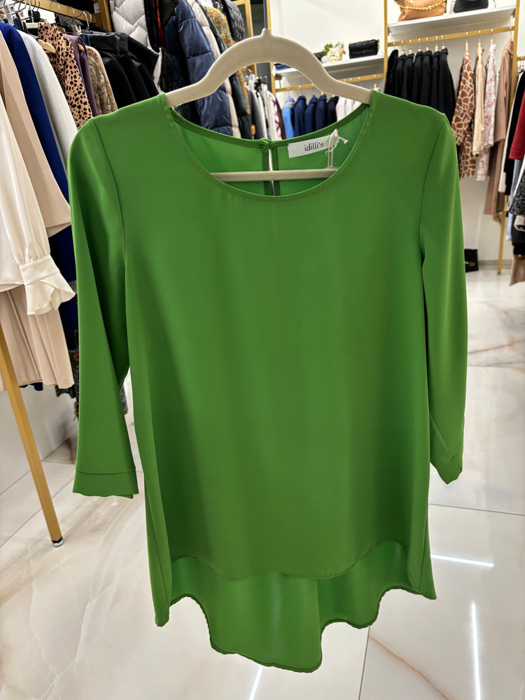 IDILLI’S - BLUSA cod. CODA - VERDE