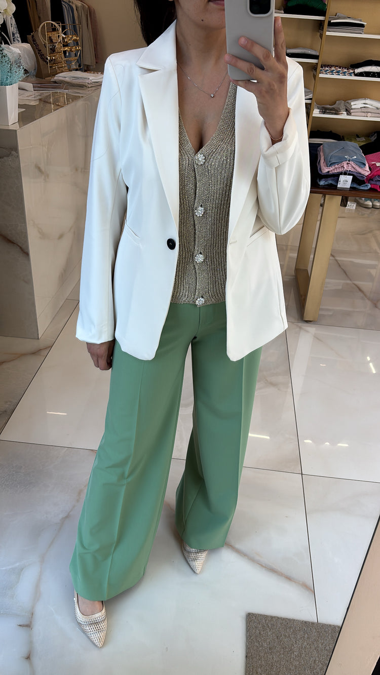 HAVEONE - PANTALONE COMPLETO - PISTACCHIO