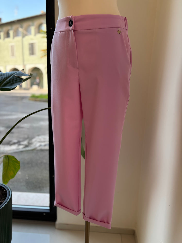 SOUVENIR - PANTALONE REGINA CON COULISSE - ROSA