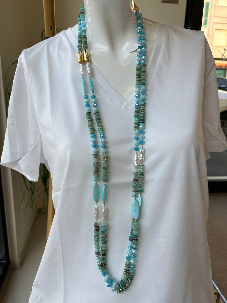 COLLANA - SEA - VERDE ACQUA