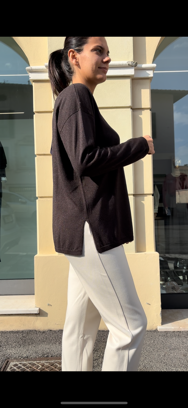 DANIEL & MAYER - MAGLIA "LUNGA" - MORO