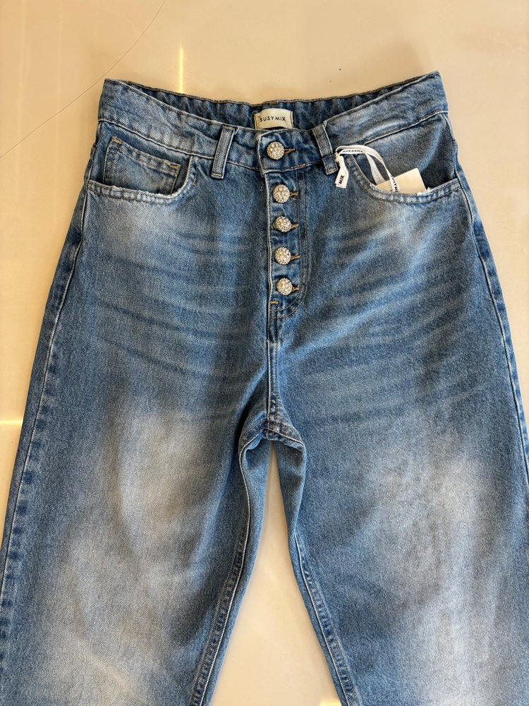 SUSY MIX - JEANS BOY FRIEND - LAVAGGIO CHIARO
