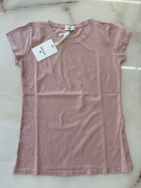 SUSY MIX - T SHIRT SLIM - ROSA