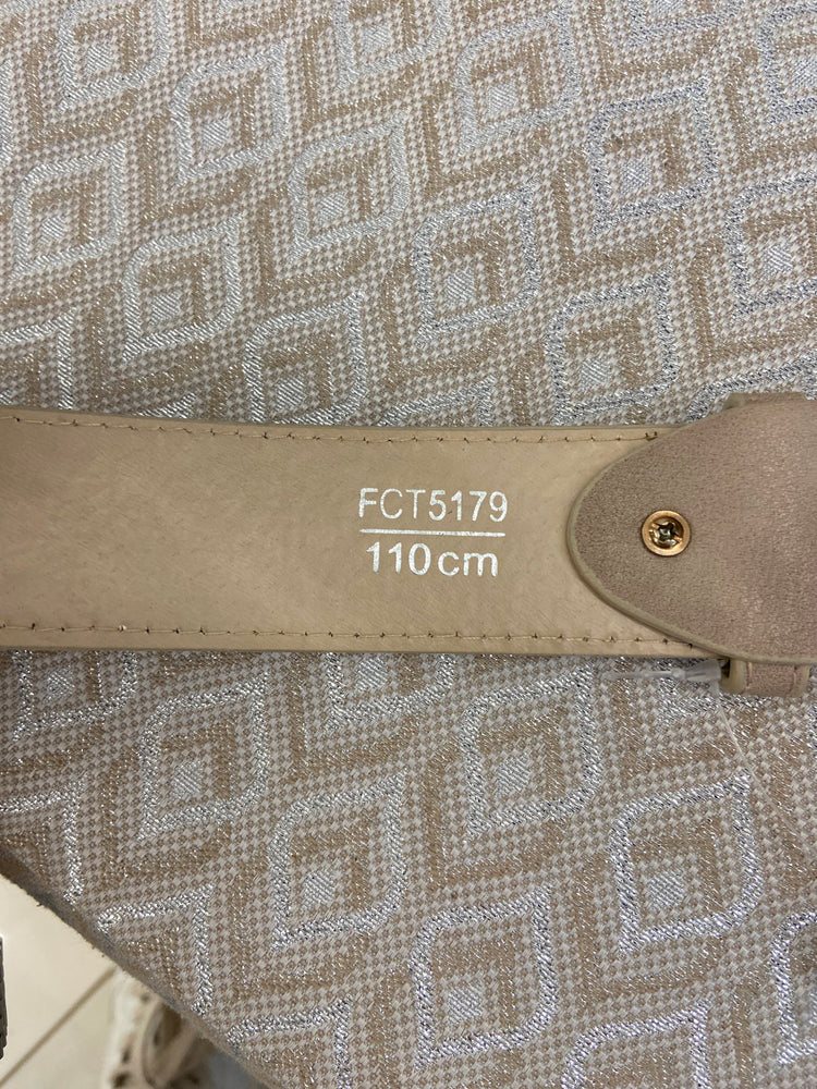 CINTURA GOLD - BEIGE