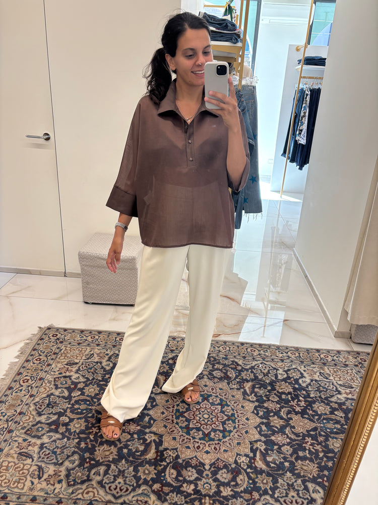 SOUVENIR - PANTALONE LADY - PANNA