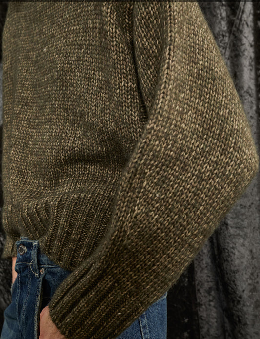 SOUVENIR - MAGLIONE ALPACA - VERDE