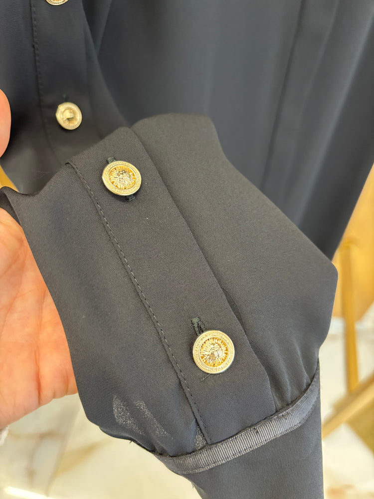 GIL SANTUCCI - CAMICIONE NERO