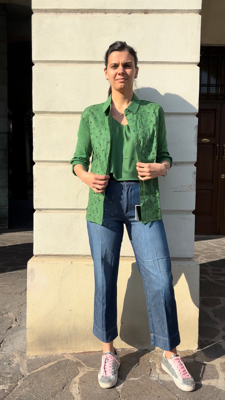 DANIEL & MAYER - CAMICIA RITA - VERDE