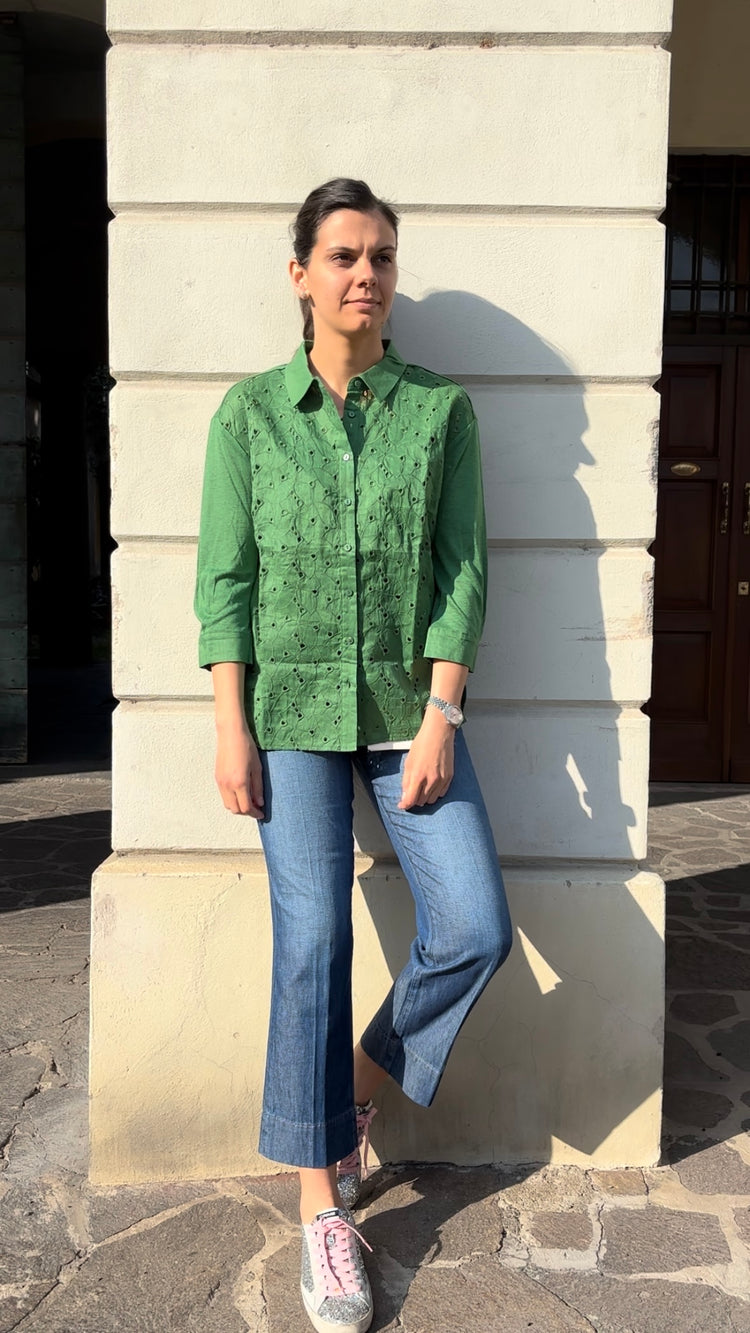 DANIEL & MAYER - CAMICIA RITA - VERDE