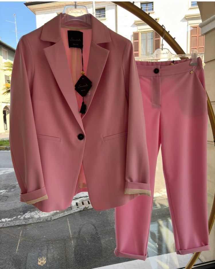 SOUVENIR - PANTALONE REGINA CON COULISSE - ROSA