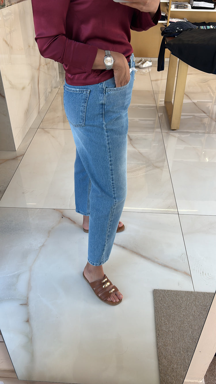 SUSY MIX - JEANS BOY FRIEND - LAVAGGIO CHIARO