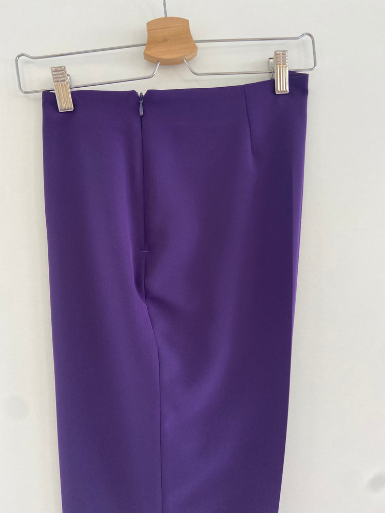 PANTALONE A SIGARETTA - VIOLA