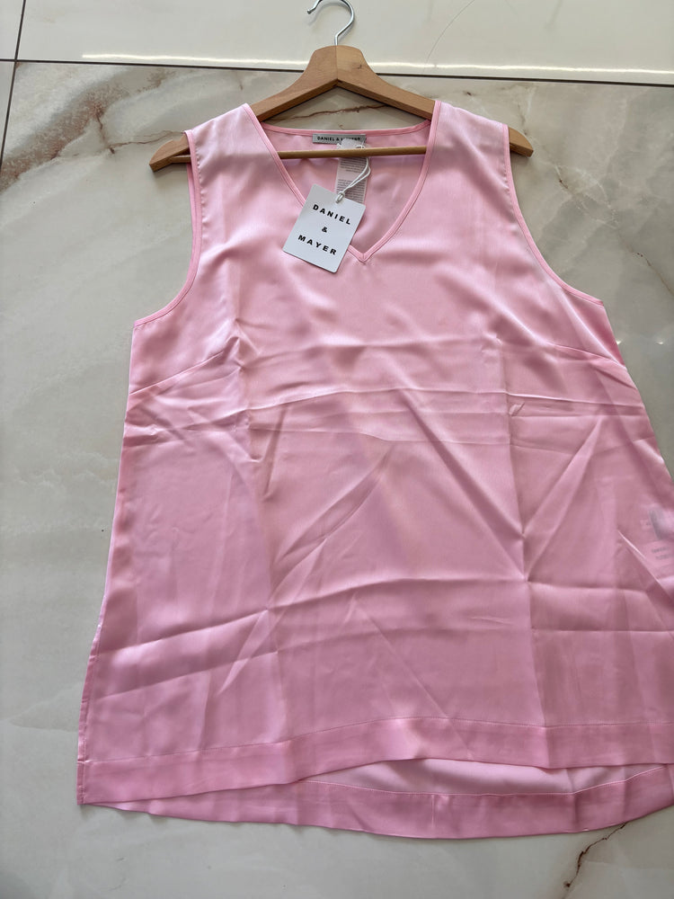 DANIEL & MAYER - CANOTTA OVER TG XL - ROSA BABY