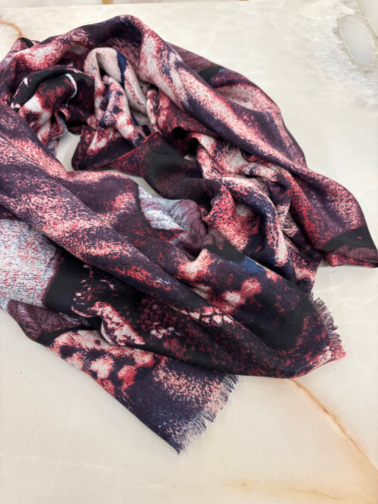 DANIEL E MAYER - SCIARPA FANTASIA - VINO