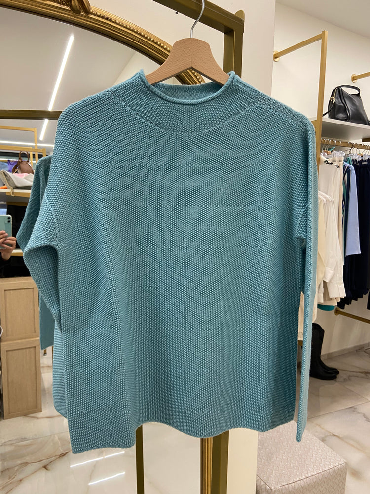 DANIEL & MAYER - MAGLIONE HONEY - VERDE ACQUA