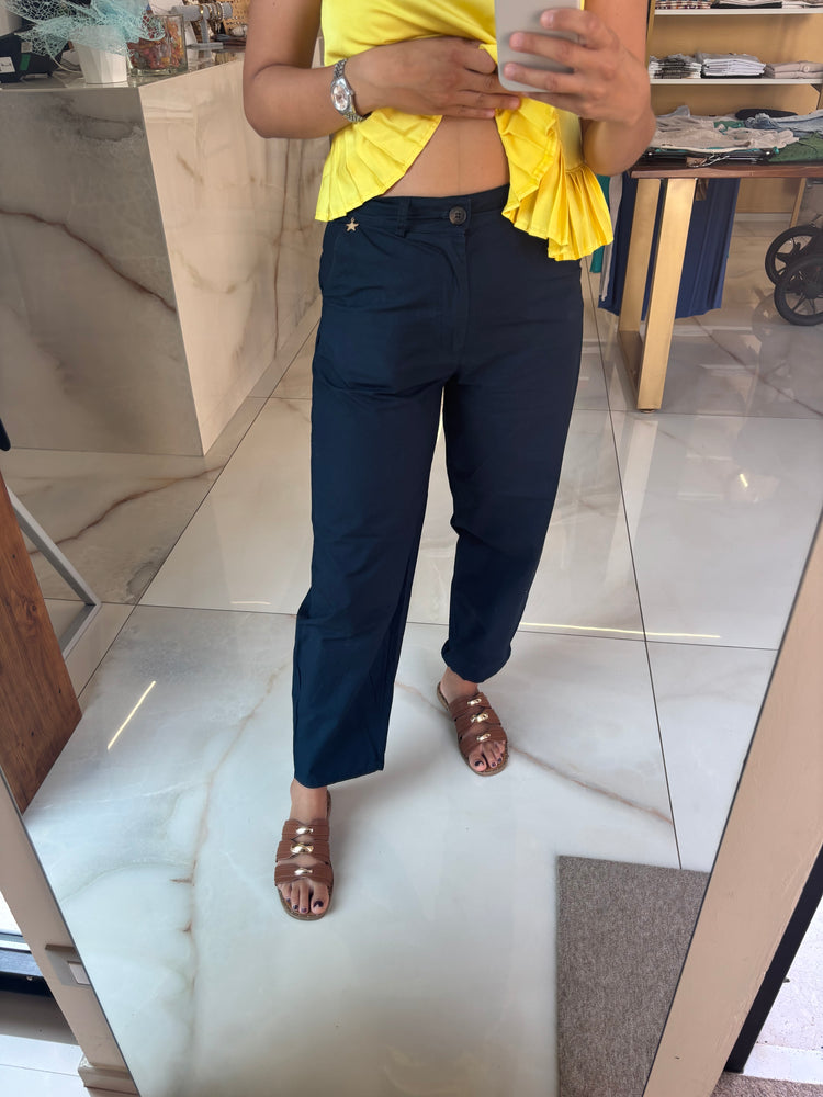 SOUVENIR - PANTALONE OVETTO - BLU