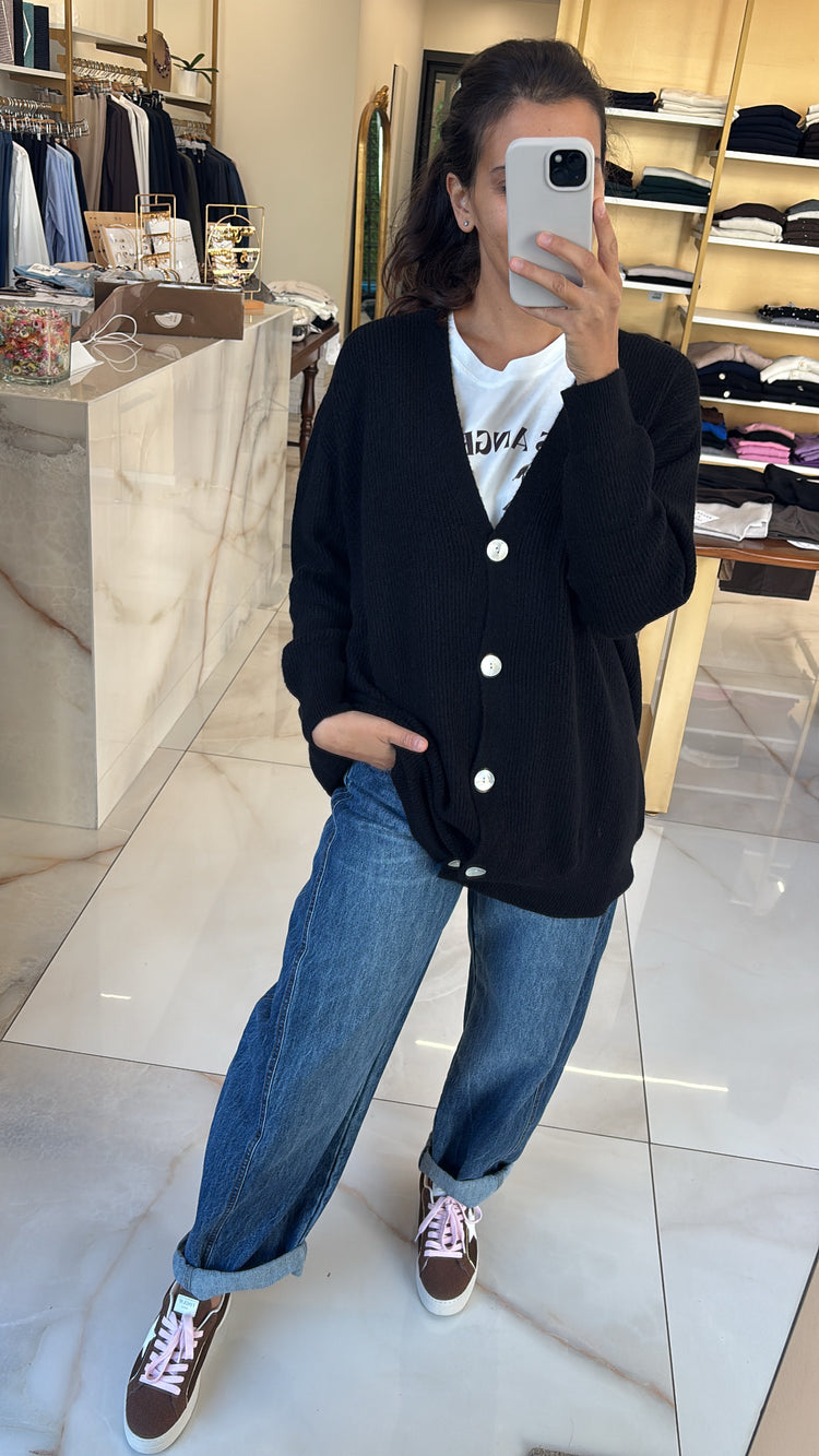 SUSY MIX - CARDIGAN ART. 570100 -  NERO