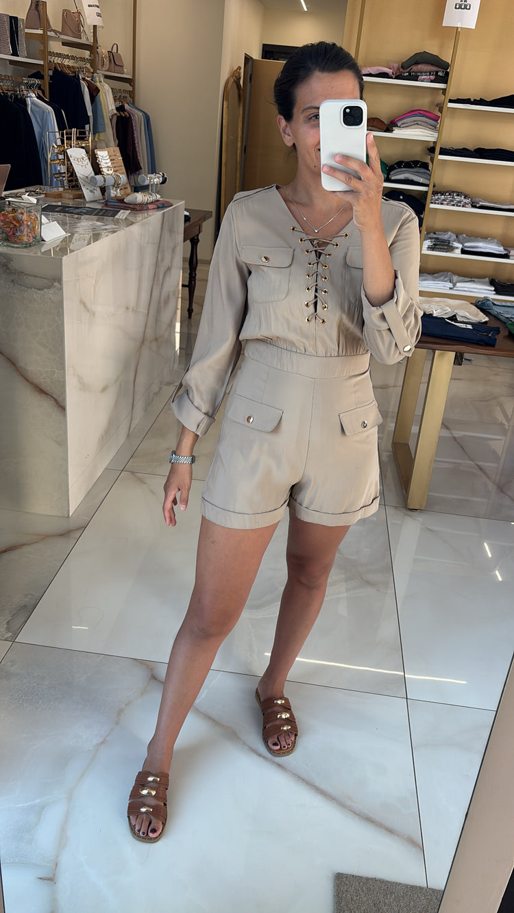 TRASH AND LUXURY TUTINA - SAND