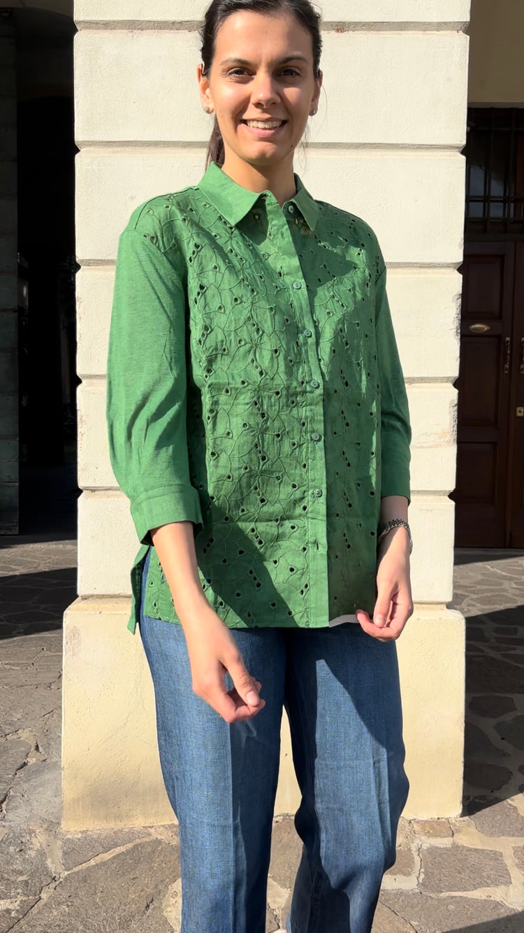 DANIEL & MAYER - CAMICIA RITA - VERDE