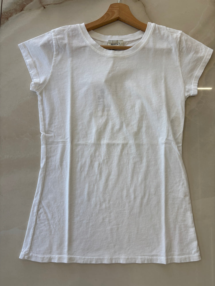 SUSY MIX - T SHIRT SLIM - BIANCA