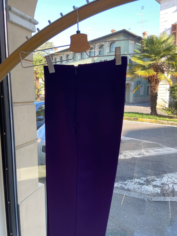 PANTALONE A SIGARETTA - VIOLA