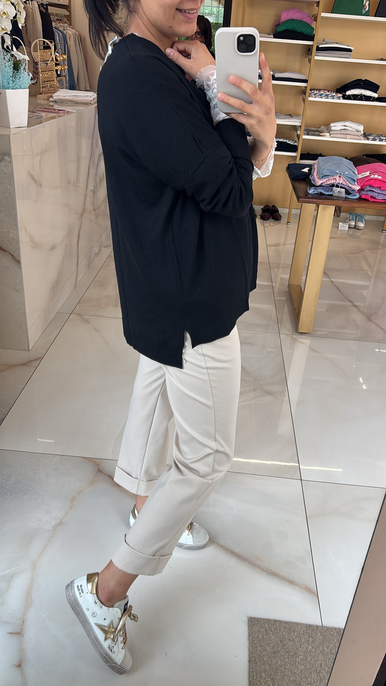DANIEL & MAYER - PANTALONE PARIGI - BEIGE