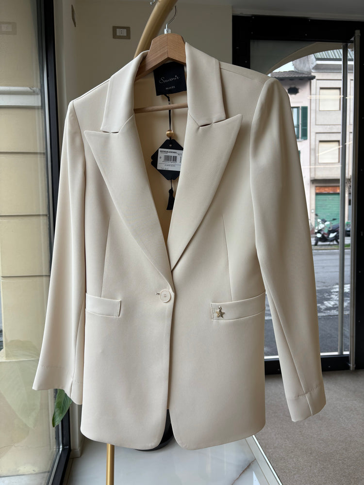 SOUVENIR - GIACCA LADY - PANNA