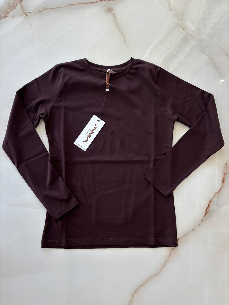 MARGARET - MAGLIA MA6651 - CHOCO