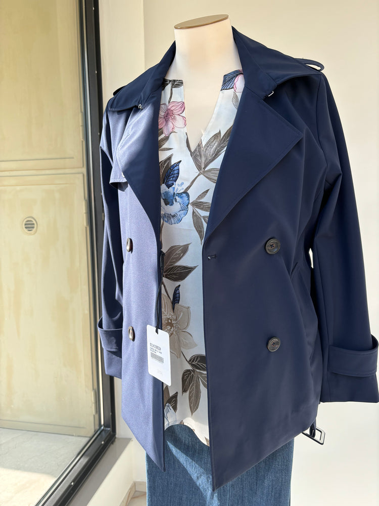 DANIEL & MAYER - TRENCH / CAPPOTTINO CORTO - - BLU
