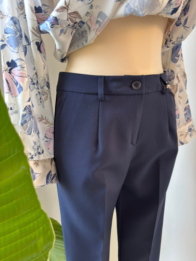 CARMEN - TAILLEUR BLU - PANTALONE