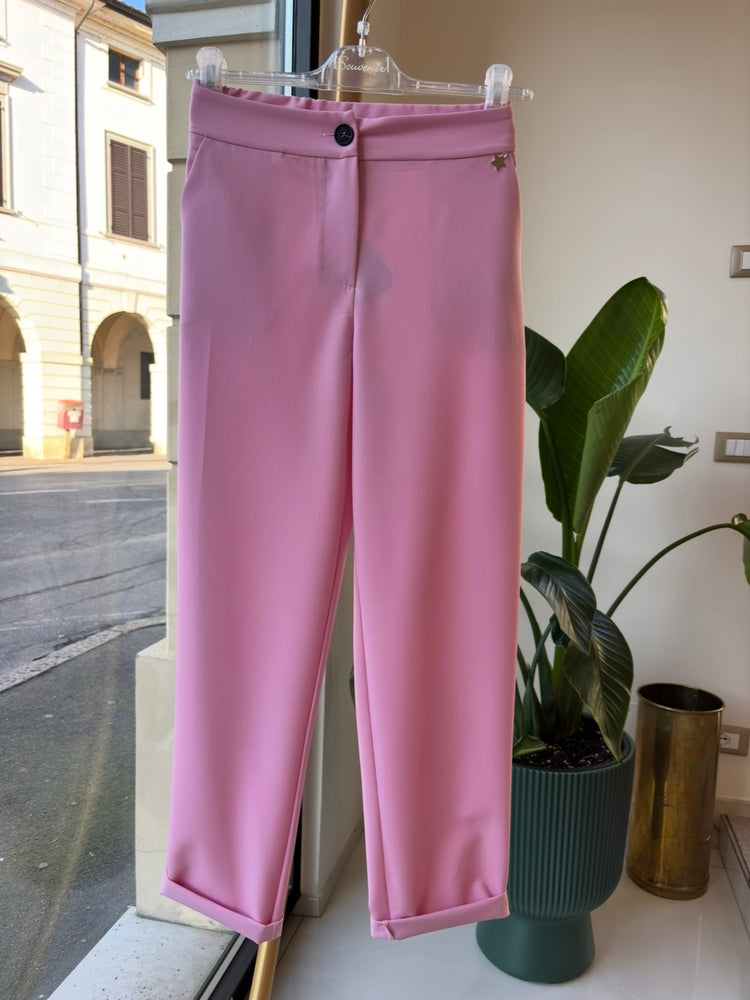 SOUVENIR - PANTALONE REGINA CON COULISSE - ROSA