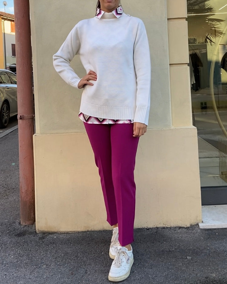 DANIEL & MAYER - CAMICIA ROMBI - ROSA