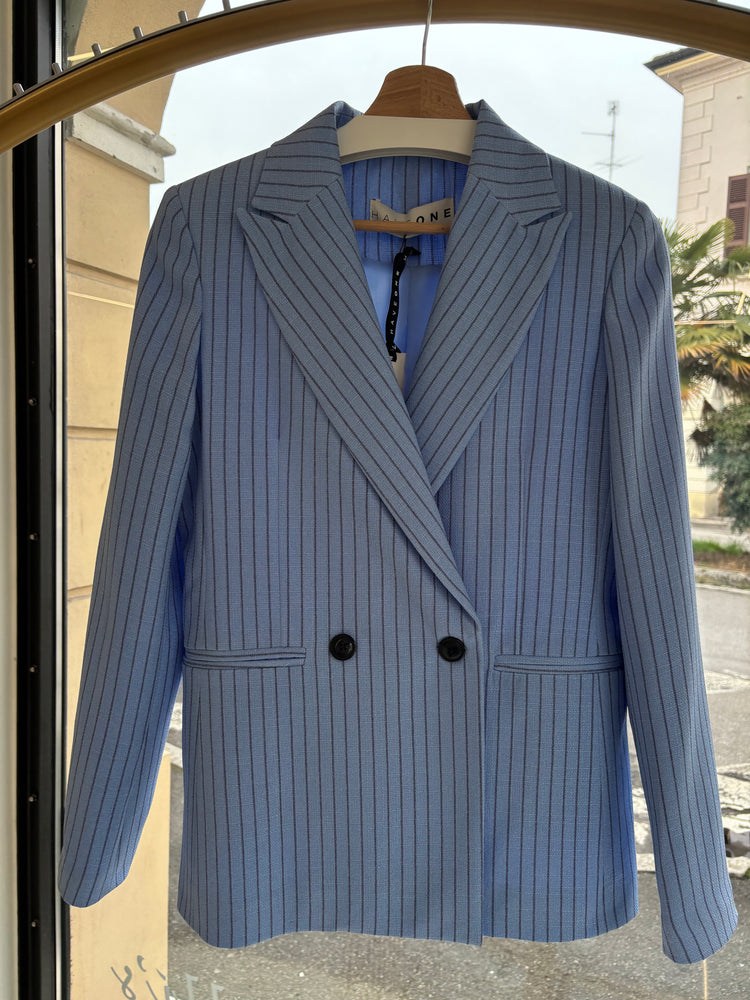 HAVEONE - GIACCA DOPPIOPETTO - CELESTE