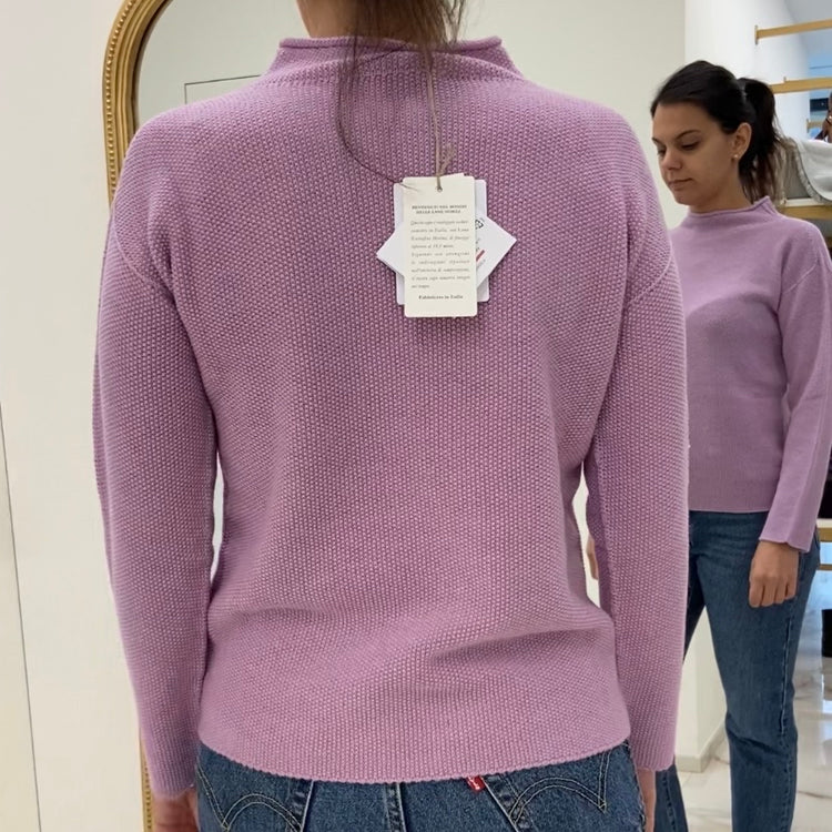 DANIEL & MAYER - MAGLIONE HONEY - LILLA