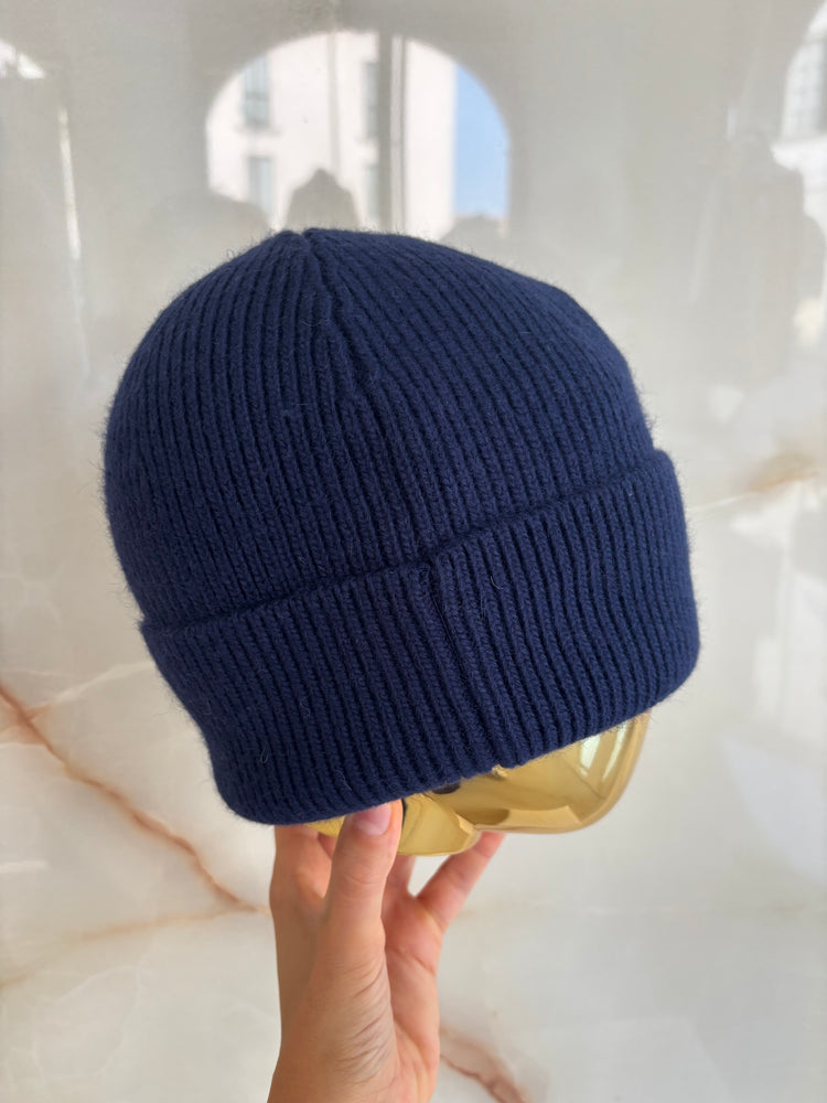 BERRETTA CON RISVOLTO - MUSA - BLU NOTTE