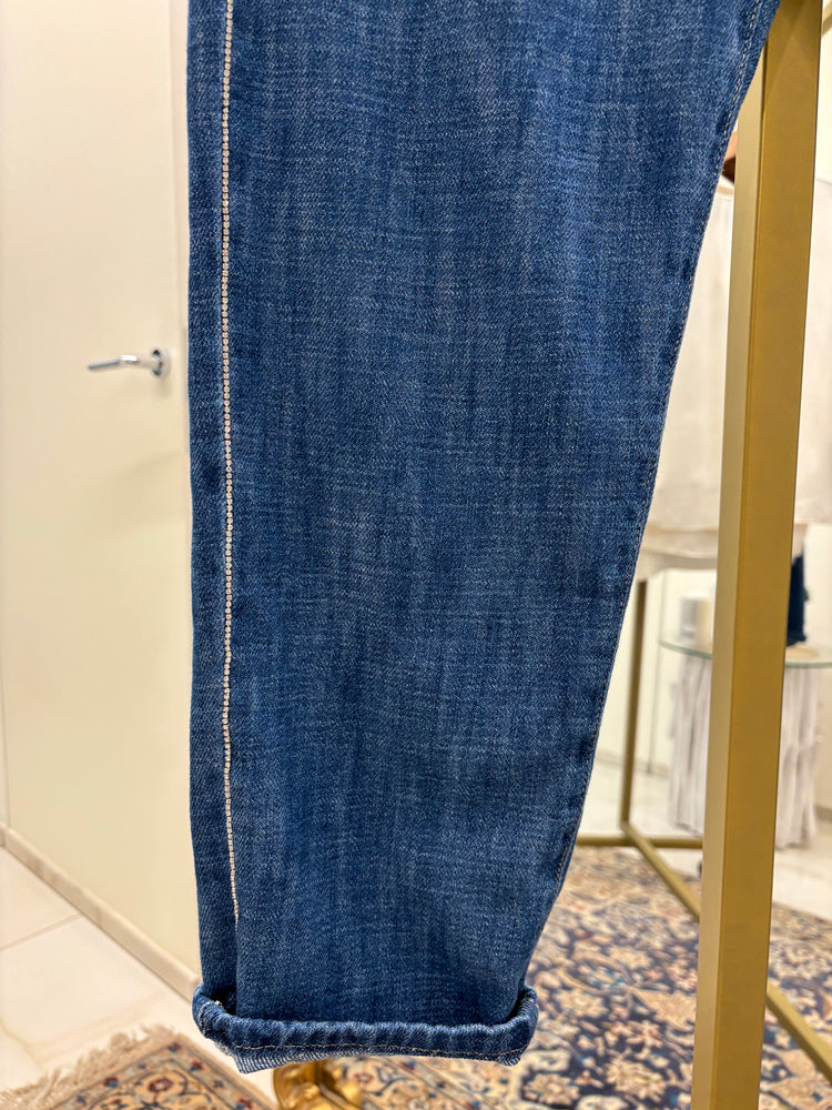 SOUVENIR - JEANS - DIAMANTINI - BLU